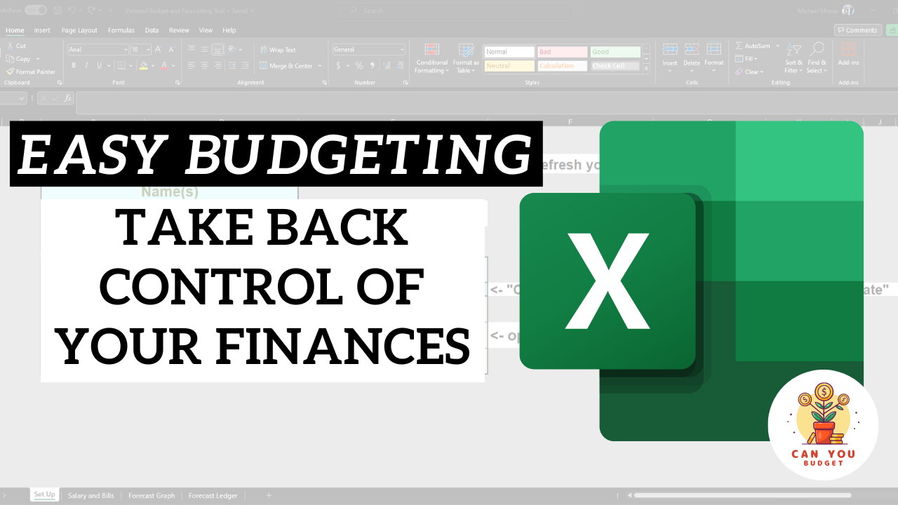 Easy Budgeting Tool (FREE DOWNLOAD)